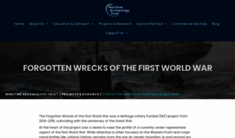 forgottenwrecks.maritimearchaeologytrust.org