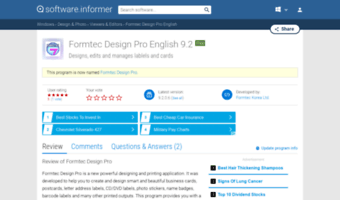 formtec-design-pro-english.software.informer.com