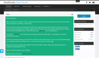 forum.mybeatbuddy.com