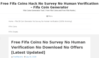 fifa hack no human verification