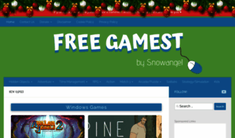 New Games - Freegamest By Snowangel