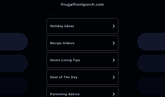 frugalfrontporch.com