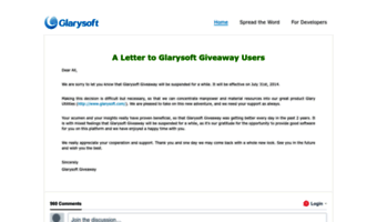 giveaway.glarysoft.com