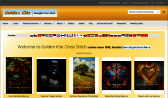 Goldenkite Com Observe Golden Kite News Cross Stitch By Golden Kite