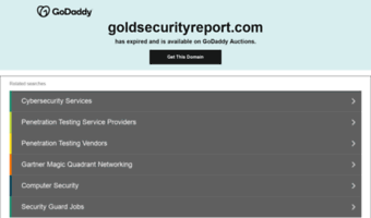 goldsecurityreport.com