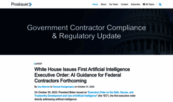 governmentcontractorcomplianceupdate.com