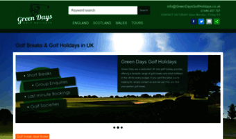 greendaysgolfholidays.co.uk