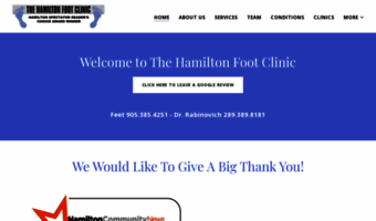 hamiltonfootclinic.com