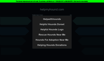 helpmyhound.com