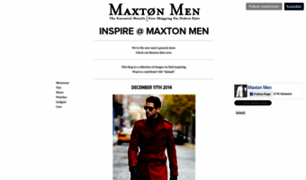 inspire.maxtonmen.com