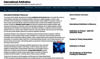 international-arbitration-attorney.com