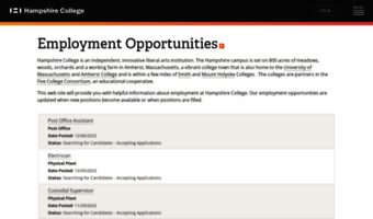 jobs.hampshire.edu