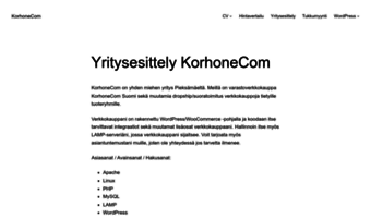 korhone.com