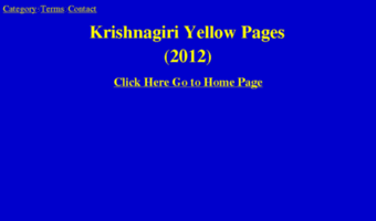 krishnagiriyellowpages.com
