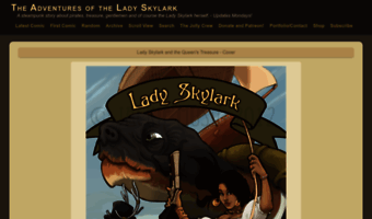 ladyskylark.thecomicseries.com