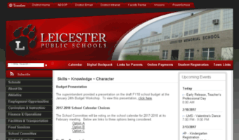 leicester.schoolfusion.us