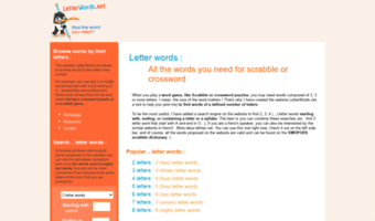 letterwords.net