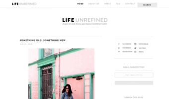 lifeunrefined.com
