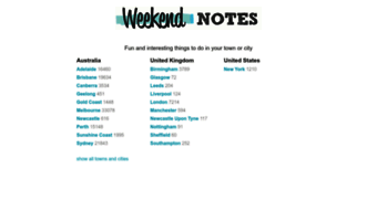 list.weekendnotes.com