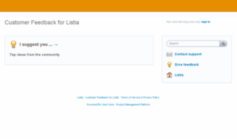 listia.uservoice.com