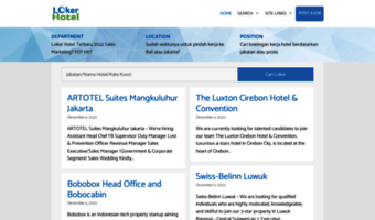 Lokerhotel Com Observe Loker Hotel News Loker Hotel Lowongan Kerja Hotel Terbaru 2021