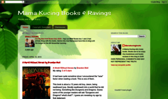 Mamakucingbooks.blogspot.com ▷ Observe Mama Kucing Books Blogspot 