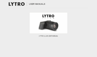 manuals.lytro.com