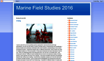 marinefieldstudies2016.blogspot.com