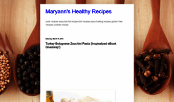 maryannhealthyrecipes.blogspot.com