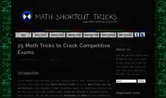 math-shortcut-tricks.com