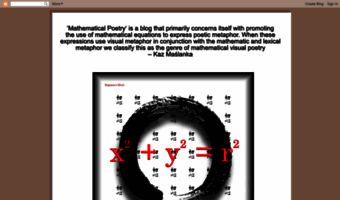 mathematicalpoetry.blogspot.com