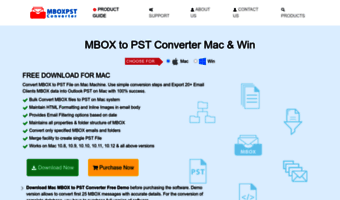 convert mbox to pst mac os x