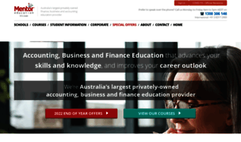 stakåndet sjæl Forinden Mentor.edu.au ▷ Observe Mentor News | Mentor Education - Accounting,  Business & Finance...