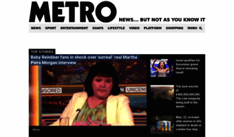  News, Sport, Showbiz, Celebrities from Metro