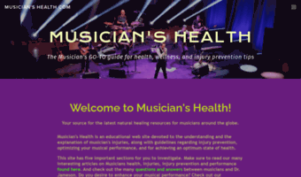 musicianshealth.com