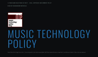 musictechpolicy.com