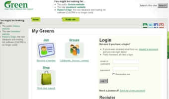 my.greens.org.nz