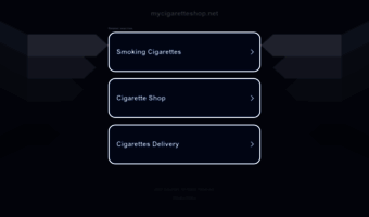 mycigaretteshop.net