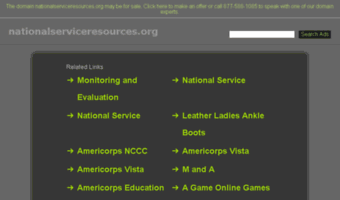 nationalserviceresources.org