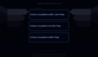 online-competitions.co.za