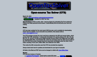 opentaxsolver.sourceforge.net