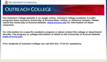 outreachcollege.arizona.edu