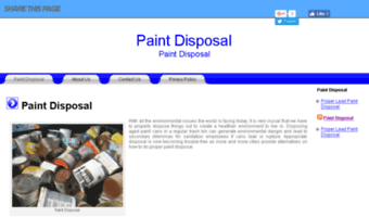 paintdisposal.org