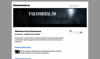 paranormal.no