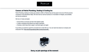 patriot-plumbing-heating-and-cooling-inc.workable.com