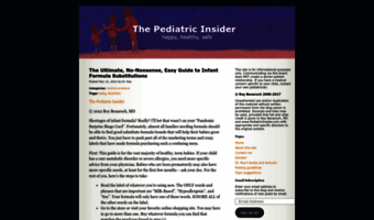 pediatricinsider.wordpress.com