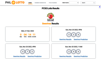 pcso philippine lotto result