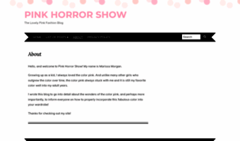 pinkhorrorshow.com