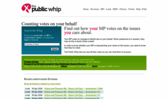 publicwhip.org.uk