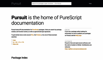 pursuit.purescript.org